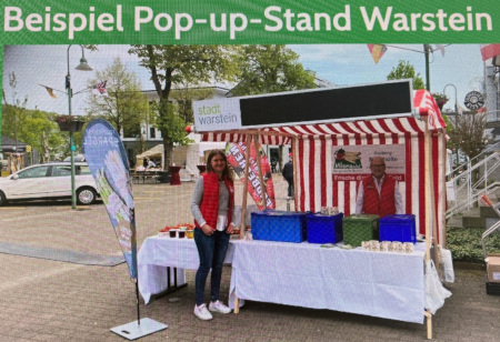 Marktstand K2i Stadtmarketing