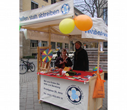 klipklap Infostand i1.5 Marktstand